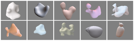 blobby shapes